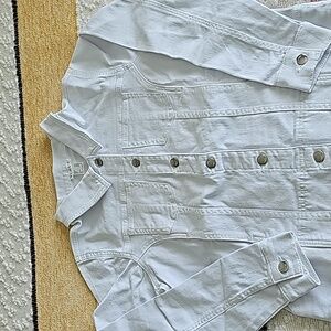 White Denim Jacket